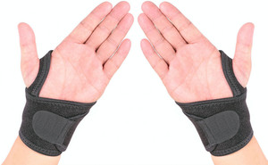 Noova Neoprene Wrist Wrap and Support - Waterproof With Velcro And Thumb Loop Fitness Band