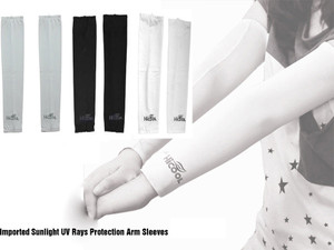 Gee Power Imported Sunlight UV Protection Arm Sleeves (Set of 3 Pairs) Fitness Band