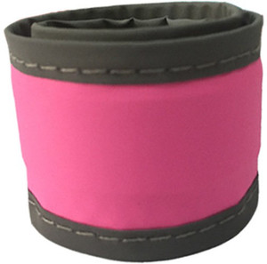 Meded LED Night Reflective Safety Slapband, Running, cycling, jogging Arm/Wrist/ Ankle (Pink) Fitness Band