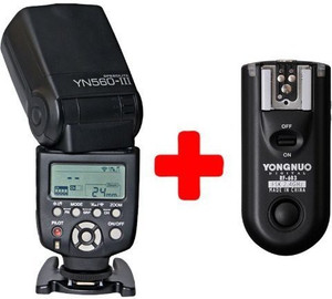 YONGNUO Yongnuo YN-560 III Bundle With RF-603 Single Transceiver for Nikon Flash
