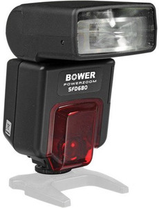 Bower Bower Digital Autofocus Power Zoom Flash for Nikon D2X/200/3X/40X/50/60/70/80/90/5000/5100/700/7000, Digital SLR Cameras (SFD680N) Flash