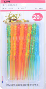 SN Toy Zone Fruit pick Plastic Fruit Fork