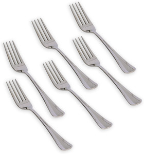 Kishco Limited Milan Stainless Steel Dessert Fork Set