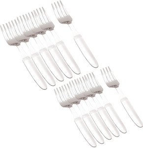Petals Stainless Steel Dessert Fork Set