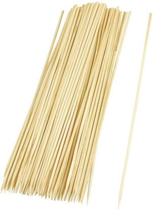 SYGA Disposable Bamboo Roast Fork, Fruit Fork Set