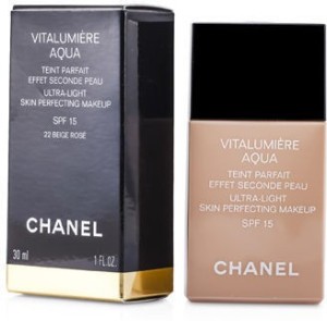 OILY SKIN! CHANEL VITALUMIÉRE AQUA FOUNDATION REVIEW & DEMO 