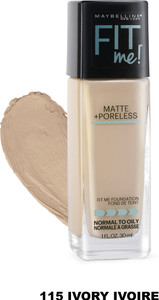Maybelline Fit me matte+poreless Foundation