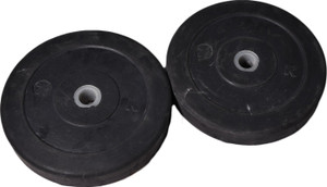 Royal 7.5kg_2pc_Low_Cost_black_plates_For_22mm_Rod Weight Plate