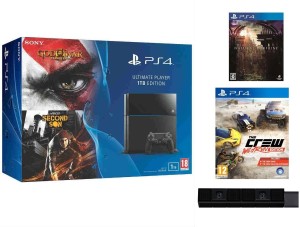 segment temperatur Skur SONY PlayStation 4 Ultimate Player Edition 1TB 1000 GB with (Natural  Doctrine, ps4 Camera, the crew wildrun edition Price in India - Buy SONY PlayStation  4 Ultimate Player Edition 1TB 1000 GB