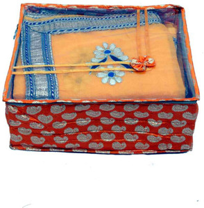 Kuber Industries Designer Saree Lehenga Cover in Brocade MKUSC156