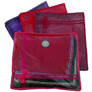 Kuber Industries Designer Non Wooven Saree Cover Set of 4 Pcs MKU711