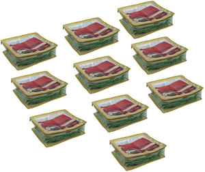 Bahurani Boutique Designer Combo of 6 inch Saree Cover 10 pcs