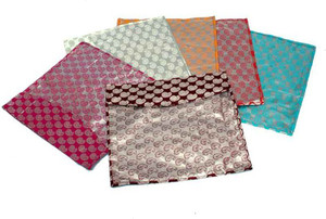 Kuber Industries Designer Saree Cover 6 Pcs Combo In Brocade MKU0050041