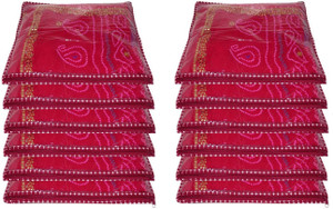Addyz Plain 12 Pc Saree Sari Covers Salwar Kamiz Suit Maroon Shirt Jeans Case Multipurpose Bag