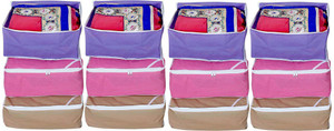 Ombags & More Handmade Saree Cover Combo Of 12 Kart02