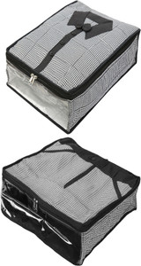 SuiDhaga Combo of Shirt & Trouser Cover (2 pcs) SD001C-Black