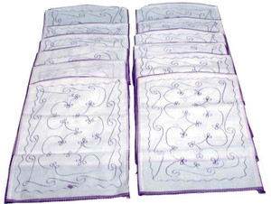Kuber Industries Designer Saree Cover Hanging 12 Pcs Combo SC73