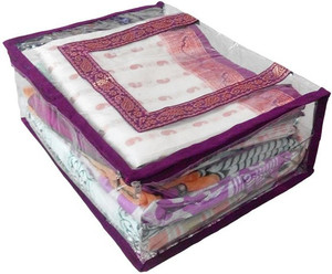Kuber Industries Designer Transparent Saree Cover - Upto 15 Pcs Mku215