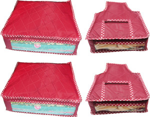 Atorakushon Parachute Combo of 2PC Saree Cover 2PC Blouse Cover P2S&2b