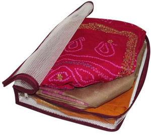 A-Maze Saree Covers Transparent - Upto 3 Pcs