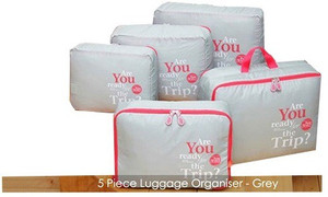 Inventure Retail Solid Set Of 5 Wanna Be Organizer