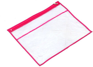 Kuber Industries Designer Single Packing Transparent Saree Cover Set Of 3 Pcs (With Zip Lock) KUBS33