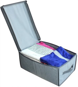 HOKIPO Dust & Moisture Proof Foldable Wardrobe Closet Cloth Organizer Bag, 45x30x20 cm AND002979