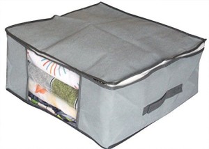HOKIPO Dust & Moisture Proof Foldable Closet Cloth Organizer Bag, 45 x 45 x 20cm AND002978