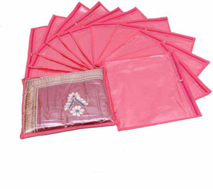 Kuber Industries Designer Single Saree Cover 12 pcs set MKU014