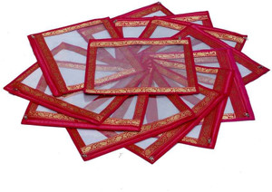 Kuber Industries Designer Saree Cover 12 Pcs Combo Brocade SC03