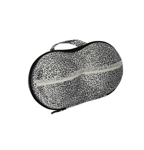 PackNBUY Bag White Printed Bra Case TRA7_704