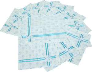 Kuber Industries Designer Printed Non Wooven Saree Cover Set Of 12 Pcs (With Zip Lock) KUB002