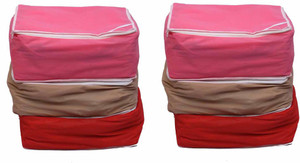 Ombags & More Non wovan saree cover pack of 6 bhanu003