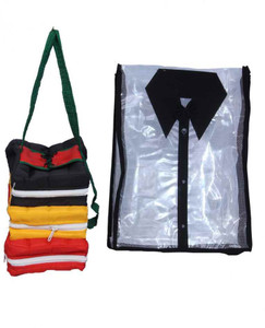 Kuber Industries Designer Shirt Cover & Shoe bag (2 Pcs set) MKU5096