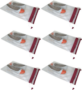 Addyz Printed Pack of 6 Wet Clothes Pouch Shoe Sandal Footwear Regular