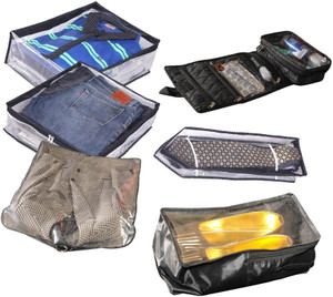 Srajanaa Combo of Shirt, Trouser Suit, Tie , Shaving kit + Shoe Cover set of 2 free SR-223