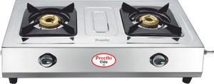 Preethi Blu Flame Elda Stainless Steel Manual Gas Stove
