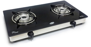 GLEN Stainless Steel, Glass Manual Gas Stove