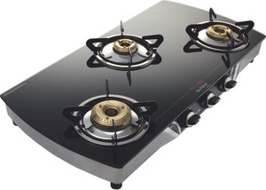 Preethi Blu Flame Blaze Glass Manual Gas Stove