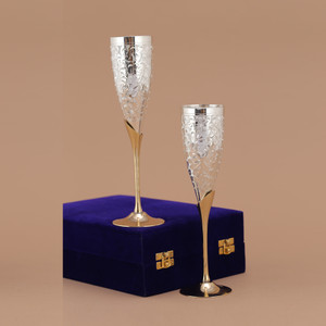 Indecrafts Wine Goblet Glass Set