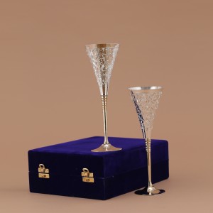 Indecrafts Wine Goblet Glass Set