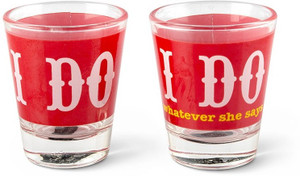 Happily Unmarried Glass Set