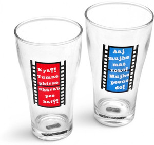 Happily Unmarried Glass Set
