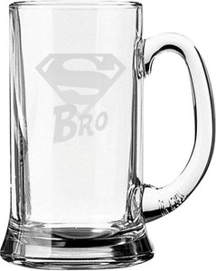 Giftsmate Engraved Super Brother Glass