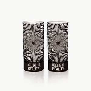 Hot Muggs Welcome to Reality - Kaliedoscope Shot Glass Glass Set