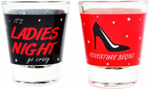 Ek Do Dhai Ladies Night Glass Set