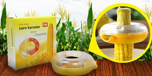Shopper Hub Plastic Corn Grater and Slicer