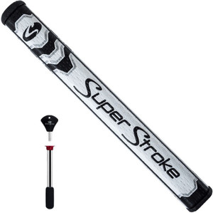 SuperStroke 2016 Counter Core MID SLIM 2.0 Putter Grip - Black Gripper