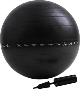B Fit USA AB8102-75-BLACK 75 cm Gym Ball