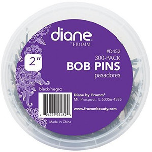 Diane Diane 2 Quot Bobby Pins Black 300 Pack Tub Hair Pin Black
